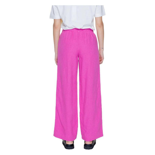 Only Pink Linen Pant 1728,71956299936,Clothing,Jeans & Pants - Women - Clothing,L/32,M/32,New with tags,Only,Pink,Women,Women - Clothing,XL/32 Only ON-13381901373-M/32
