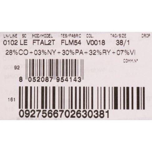 高腰花卉蕾丝修身长裤