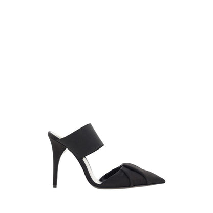 Bruno Frisoni Black Calf Leather Bos Taurus High Heel Pumps