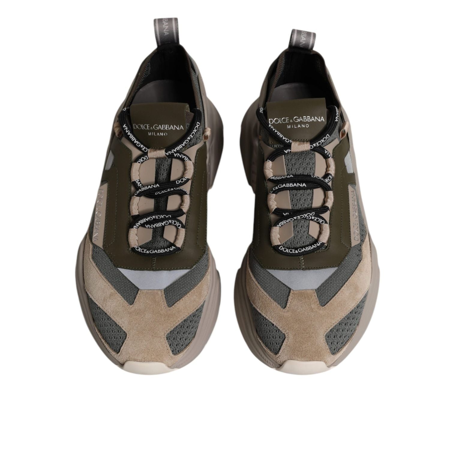 Dolce & Gabbana Multicolor Daymaster Low Top Sneakers Shoes