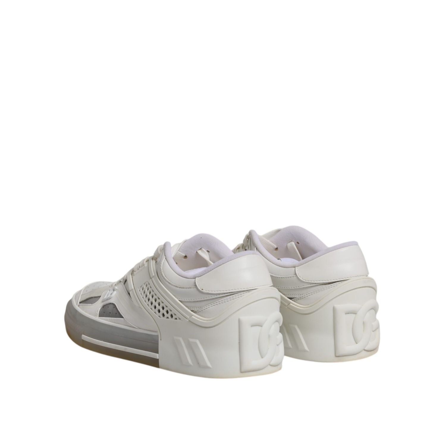Dolce & Gabbana White DG Logo CUSTOM 2.Zero Sneakers Shoes