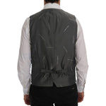 Dolce & Gabbana Gray STAFF Cotton Rayon Vest SIG60317-2