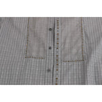 Dolce & Gabbana Elegant Gray Checkered Slim Fit Casual Shirt Dolce & Gabbana Light Slate Gray