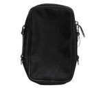 Dolce & Gabbana Black Grain Leather Logo Plaque Clutch Bag BAG4170