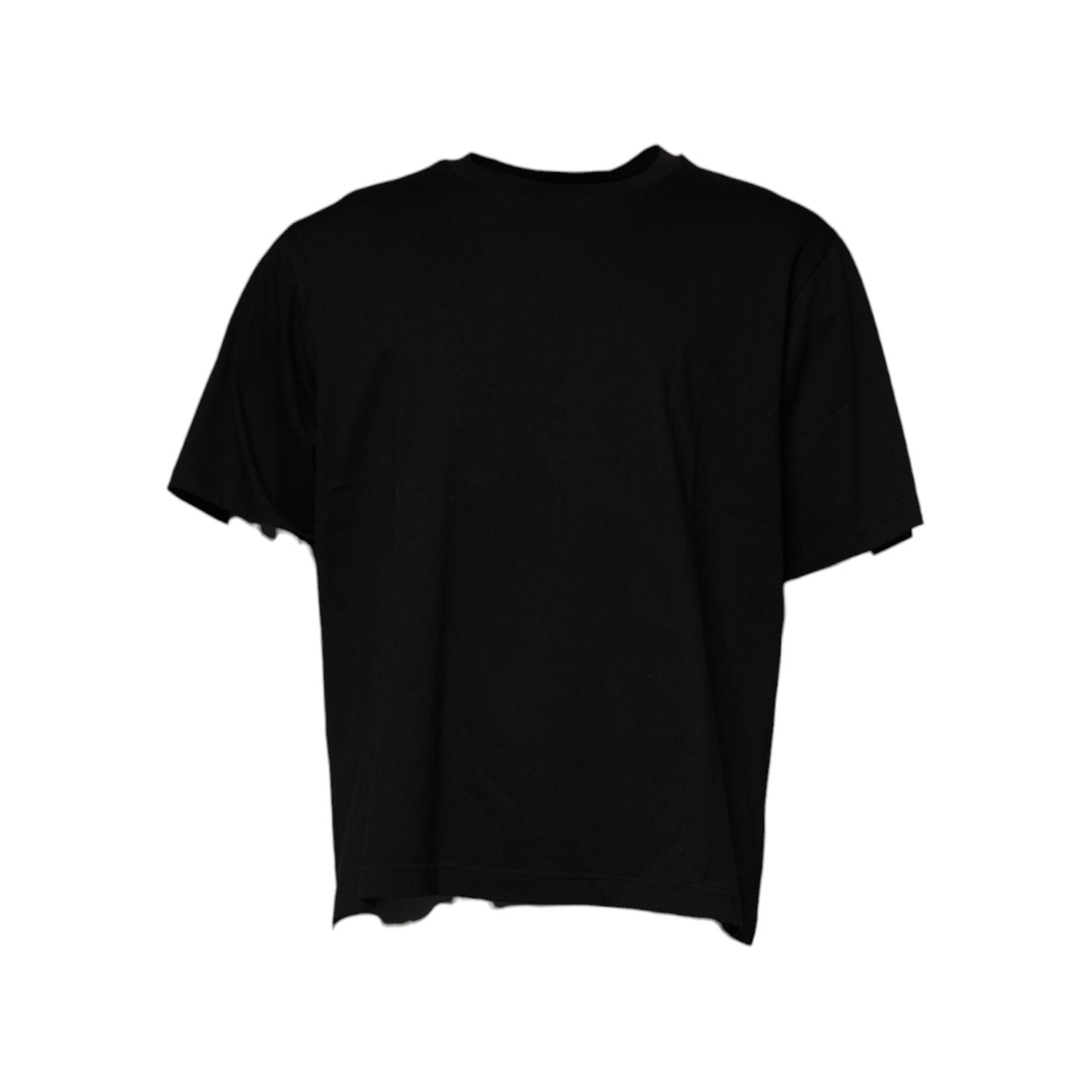 Dolce & Gabbana Black Crew Neck Short Sleeve T-shirt