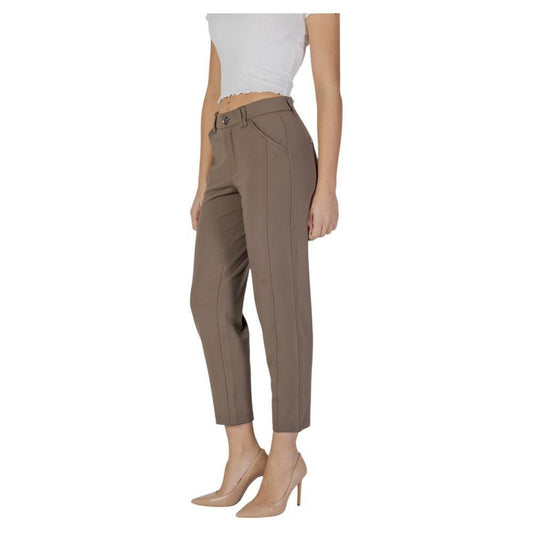 Street One Brown Polyester Jeans & Pant
