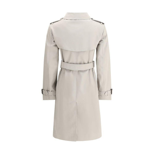 Burberry Burberry Breasted Trench Jacket BU-8101378C1761-10 10,1728,6,72470364320,Burberry,Clothing,Gray,Jackets & Coats - Women - Clothing,New with tags,Women,Women - Clothing