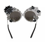 Dolce & Gabbana Transparent DG4292 Round Crystal Sunglasses GLA628