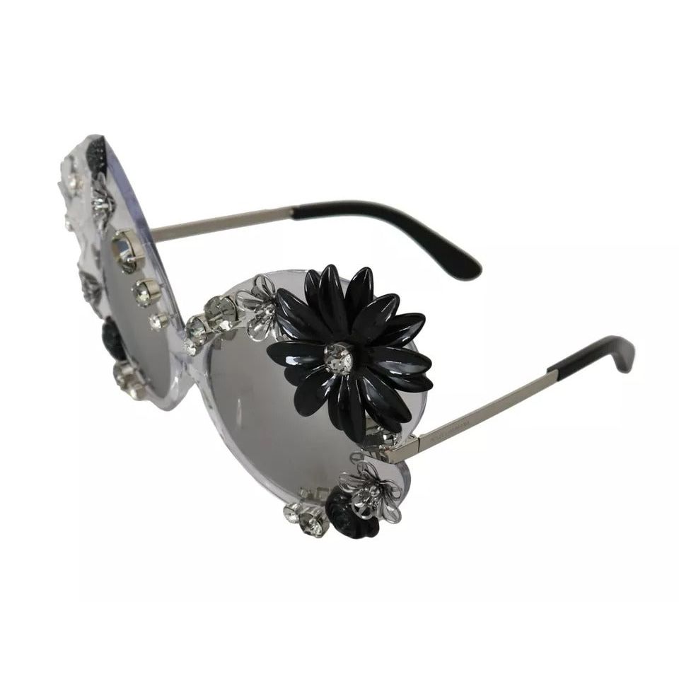 Dolce & Gabbana Transparent DG4292 Round Crystal Sunglasses GLA628