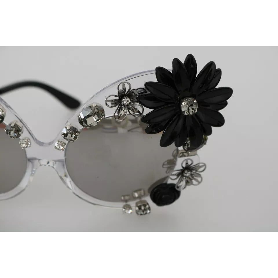Dolce & Gabbana Transparent DG4292 Round Crystal Sunglasses GLA628