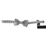 Dolce & Gabbana Light Gray Lining Adjustable Neck Butterfly Bow Tie FT2045