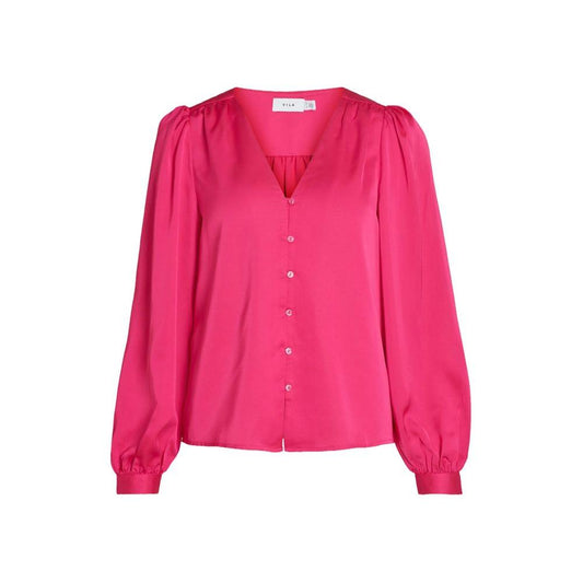 Vila Clothes Vila Clothes Pink Polyester Shirt VI-10437200134-34 | XXS 1728,34 | XXS,71956299936,Clothing,IT36|XXS,New with tags,Pink,Shirts - Women - Clothing,Vila Clothes,Women,Women - Clothing