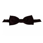 Dolce & Gabbana Bordeaux Red Silk Solid Classic Bowtie KRA3002