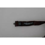 Dolce & Gabbana Bordeaux Red Silk Solid Classic Bowtie KRA3002