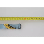 Dolce & Gabbana Light Blue Banana Print Silk Men Neck Bow Tie KRA3044