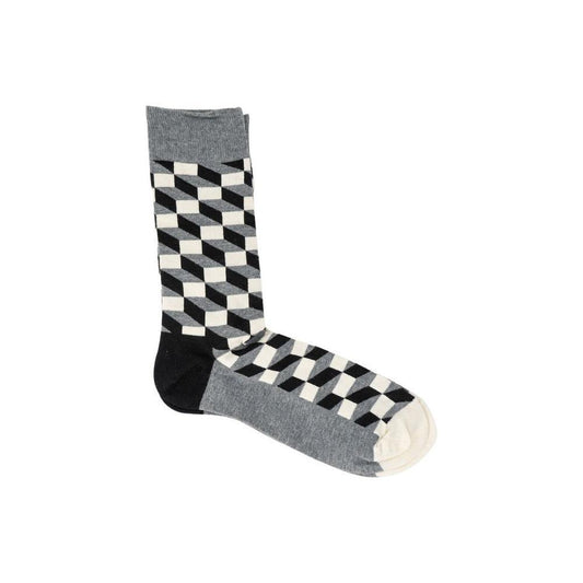 Happy Socks Happy Socks Gray Cotton Tights & Sock HA-1670300136-36-40 1728,36-40,71956299936,Clothing,Gray,Happy Socks,New with tags,Tights & Socks - Women - Clothing,Women,Women - Clothing