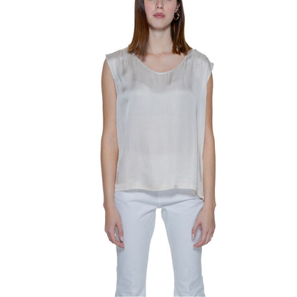 Street One Beige Viscose Blouse