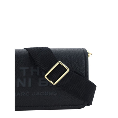 Marc Jacobs Black Calf Leather Bos Taurus Shoulder Bag
