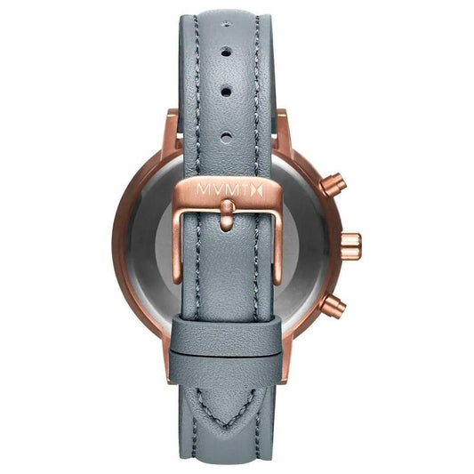 MVMT Gray Leather Watch