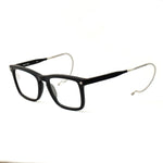 Vuarnet Black Acetate Frames with flexible temples, model VL1512, featuring dimensions 52/18/110 mm.