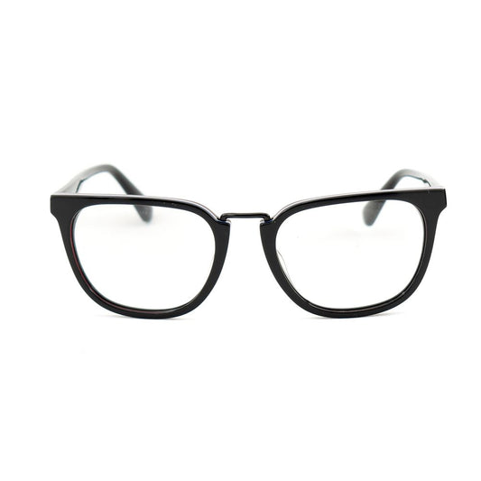 Vuarnet Black Acetate Frames for women, model VL16240001 with 50/12/135 mm dimensions, black acetate material.