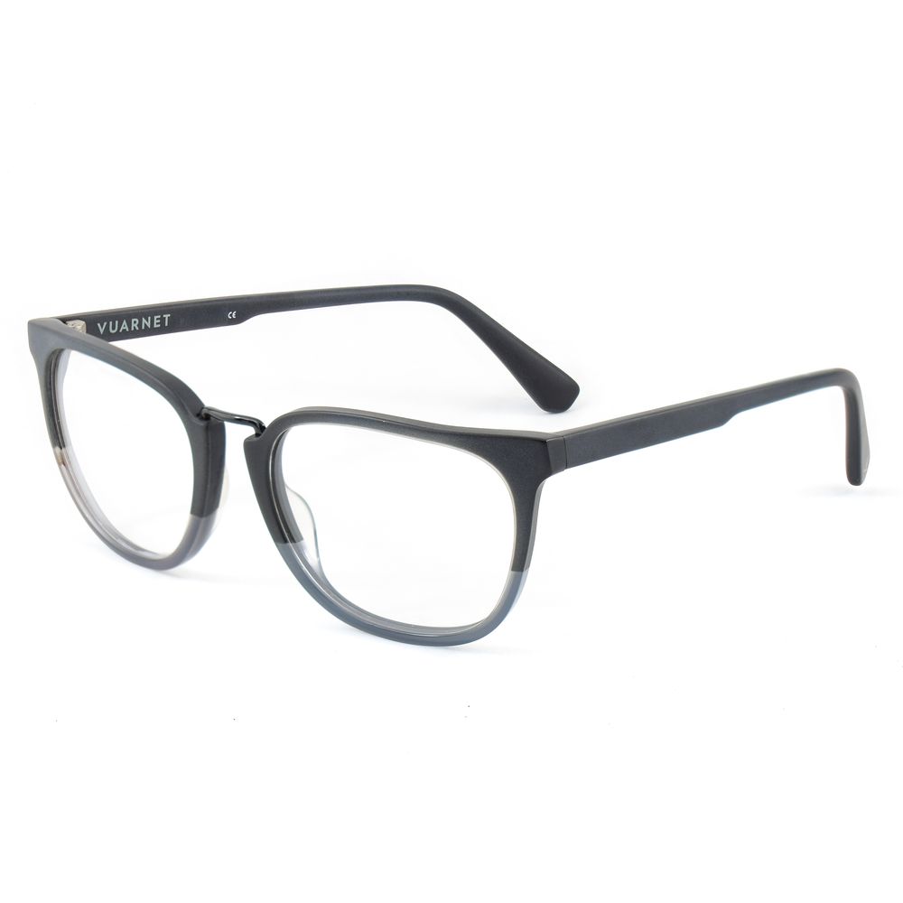 Vuarnet Black Acetate Frames VL16240002 Unisex Glasses in black acetate with measurements 53/17/145mm.