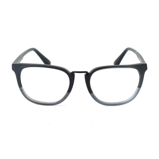 Vuarnet Black Acetate Frames unisex glasses with 53/17/145mm measurements, stylish and durable eyewear for optimal vision.