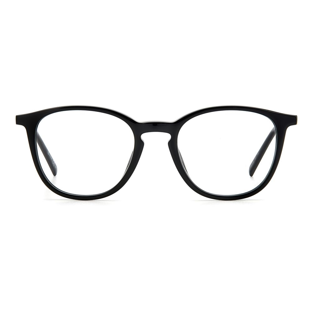 M Missoni Black Acetate Frames for Women, 47/18/145 mm dimensions, stylish black eyewear made of acetate material.