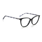M Missoni Black Acetate Frames with 54/16/140mm dimensions, designed for women, showcasing stylish eyewear.