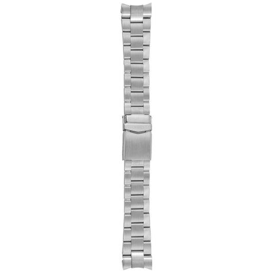 Bobroff Silver Stainless Steel Watch