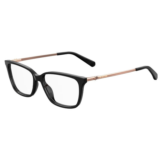 Love Moschino Black Acetate Glasses (Frames)