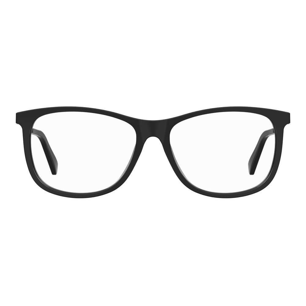 Love Moschino Black Acetate Frames for women in acetate material with dimensions 55/15/140 mm.