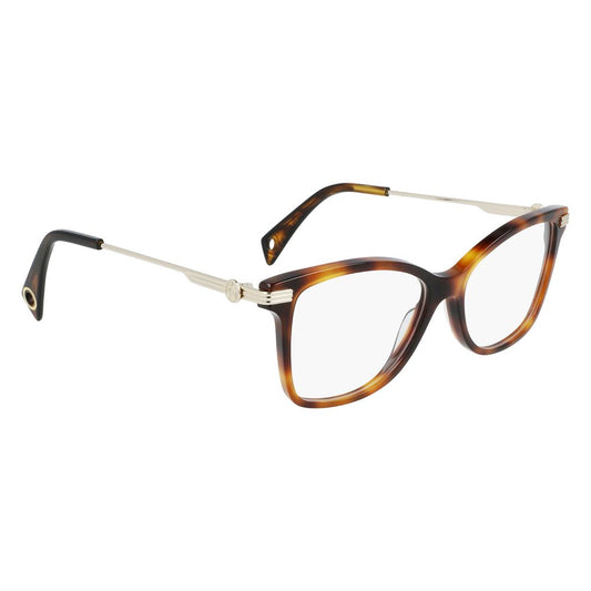 Lanvin Brown Acetate Frames with tortoiseshell pattern, model LNV2604-214, dimensions 54/16/140 mm
