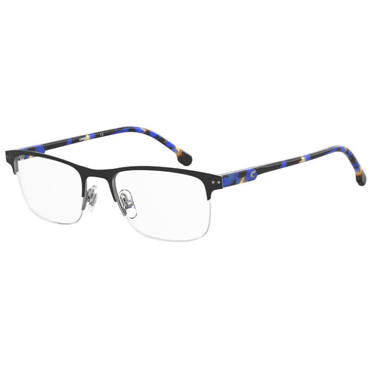 Carrera Black Metal Frames unisex glasses with metal material, measurements 50/18/135mm, in matte black color.