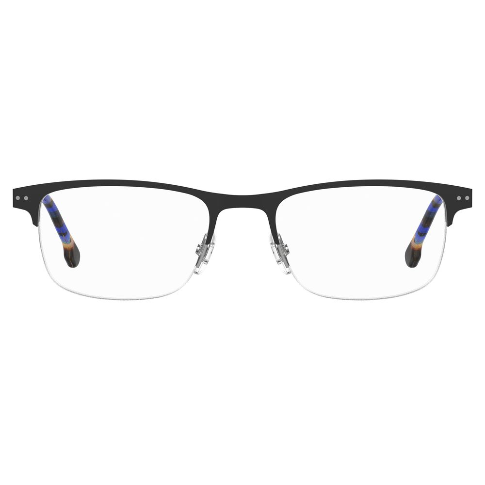 Carrera Black Metal Frames unisex glasses with 50/18/135mm dimensions and mtt black color, featuring a sleek and modern metal design.