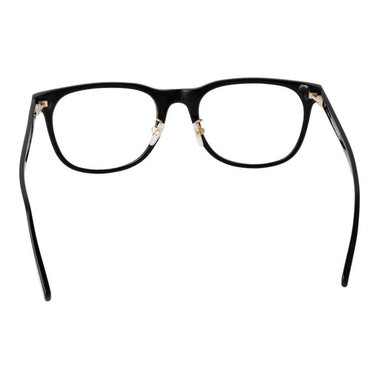 Ermenegildo Zegna Black Men Glasses Frame, full-rim acetate frame, demo lenses, rectangular style, 53-20-145 dimensions