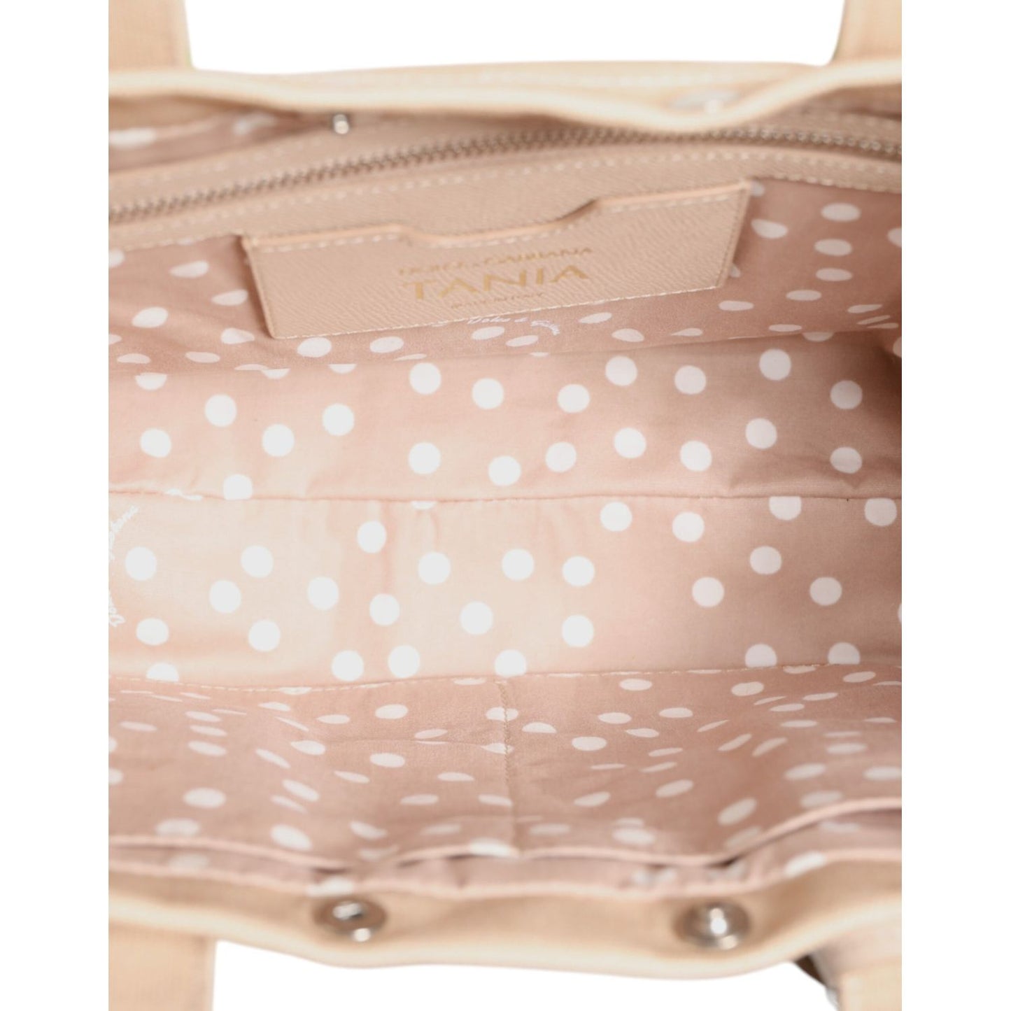 Dolce & Gabbana Multicolor Floral Canvas TANIA Top Handle Tote Bag