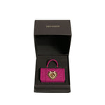 Dolce & Gabbana Pink Silicone Devotion Heart Cover Hand Bag Airpod Case SMY10600
