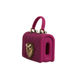 Dolce & Gabbana Pink Silicone Devotion Heart Cover Hand Bag Airpod Case SMY10600