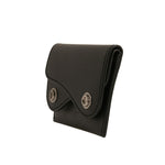 Dolce & Gabbana Black Leather Card Case Keychain Key Holder SMY10626