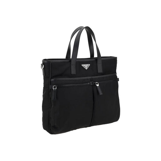 Prada Logoed Tote Bag
