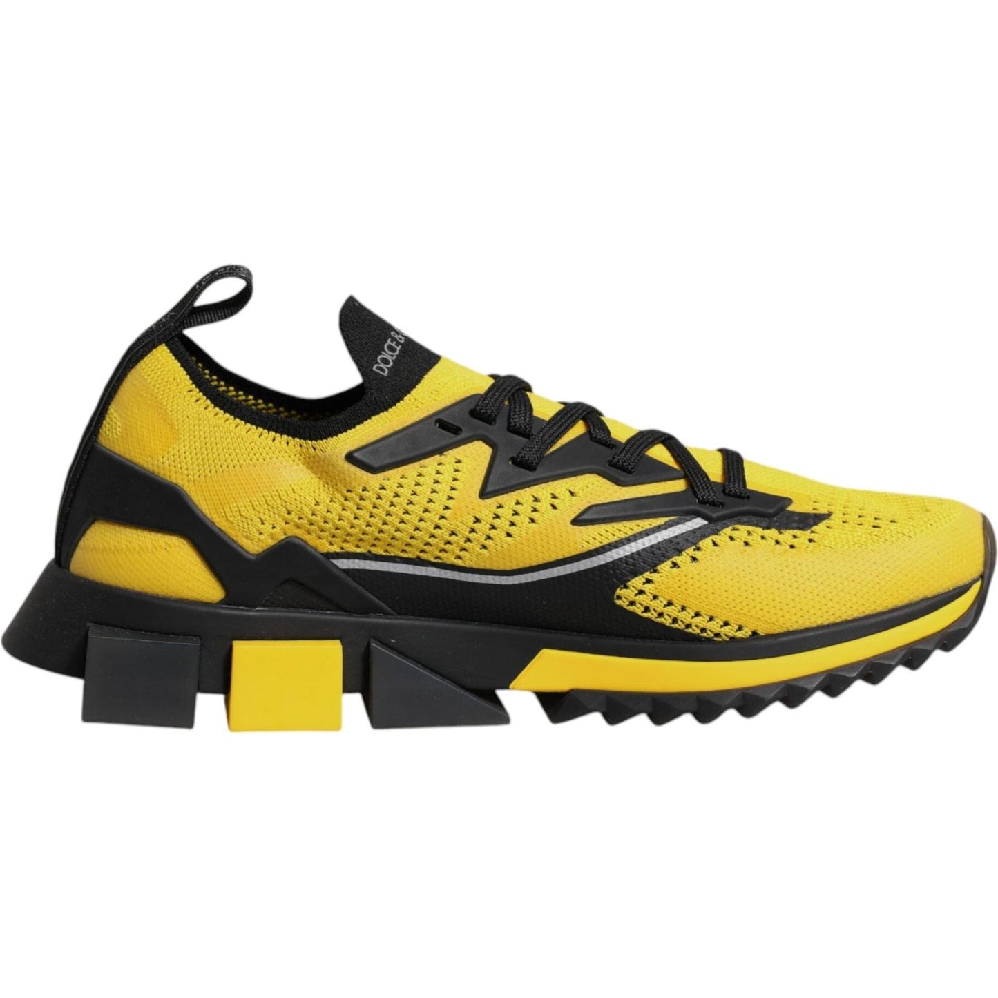 Dolce & Gabbana Yellow SORRENTO Sport Stretch Sneakers Shoes MV6801-39