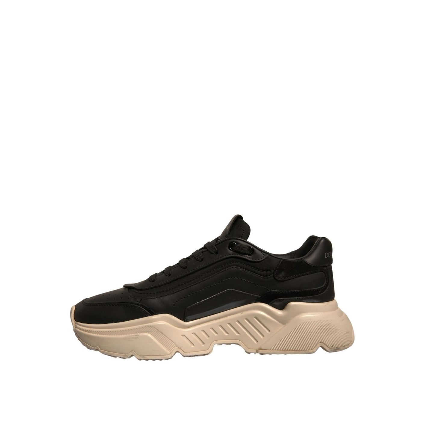 Dolce & Gabbana Black White Daymaster Low Top Sneakers Shoes