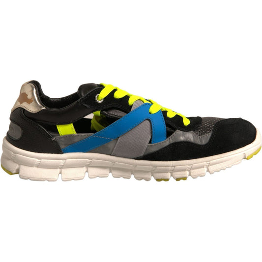 Dolce & Gabbana Multicolor Suede Low Top Sneakers Shoes