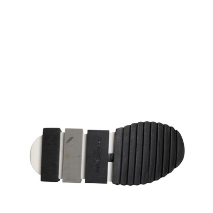 Dolce & Gabbana Fuchsia White Slip On Sorrento Sneakers Shoes