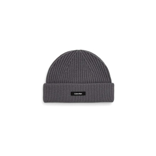 Calvin Klein Gray Organic Cotton Hats & Cap
