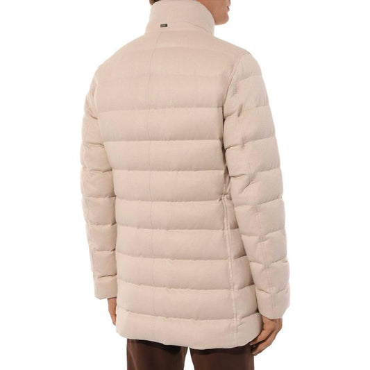 Herno Beige Silk Jacket