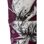 Lardini Elegant Purple Viscose Dress Lardini Dark Slate Gray