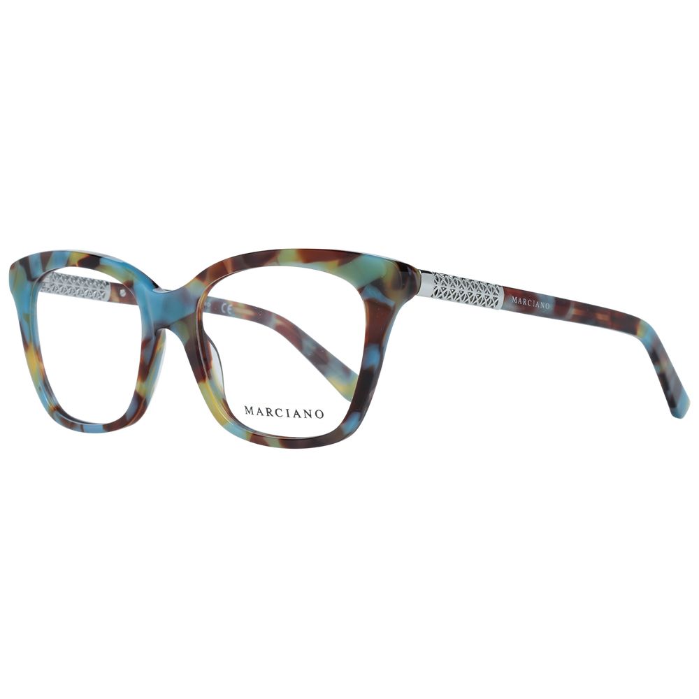 Marciano by Guess Multicolor Women Glasses Frame in full-rim square style, multicolor acetate & metal, size 53-17-140.