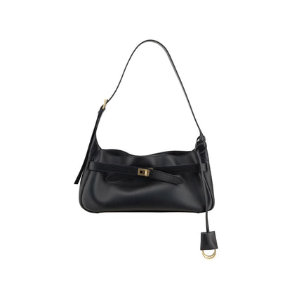 Balenciaga Black Calf Leather Bos Taurus Shoulder Bag